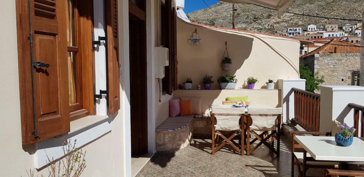 Mika'S House Villa Chalki Town Exterior photo